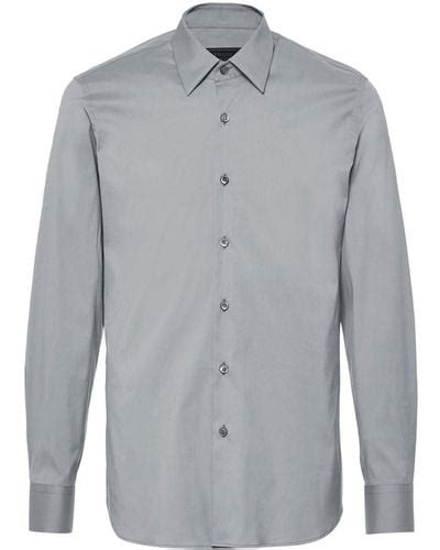 prada shirt men lyst|Prada Shirts for Men .